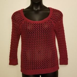 American Eagle Outfitters crotchet Knitted Sweater